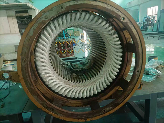 淺析關(guān)于泰富西瑪高壓電機的電暈損傷。