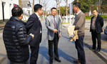 西瑪電機(jī)公司總經(jīng)理?xiàng)钐炖麍A滿完成對華東市場的考察。——西安博匯儀器儀表有限公司